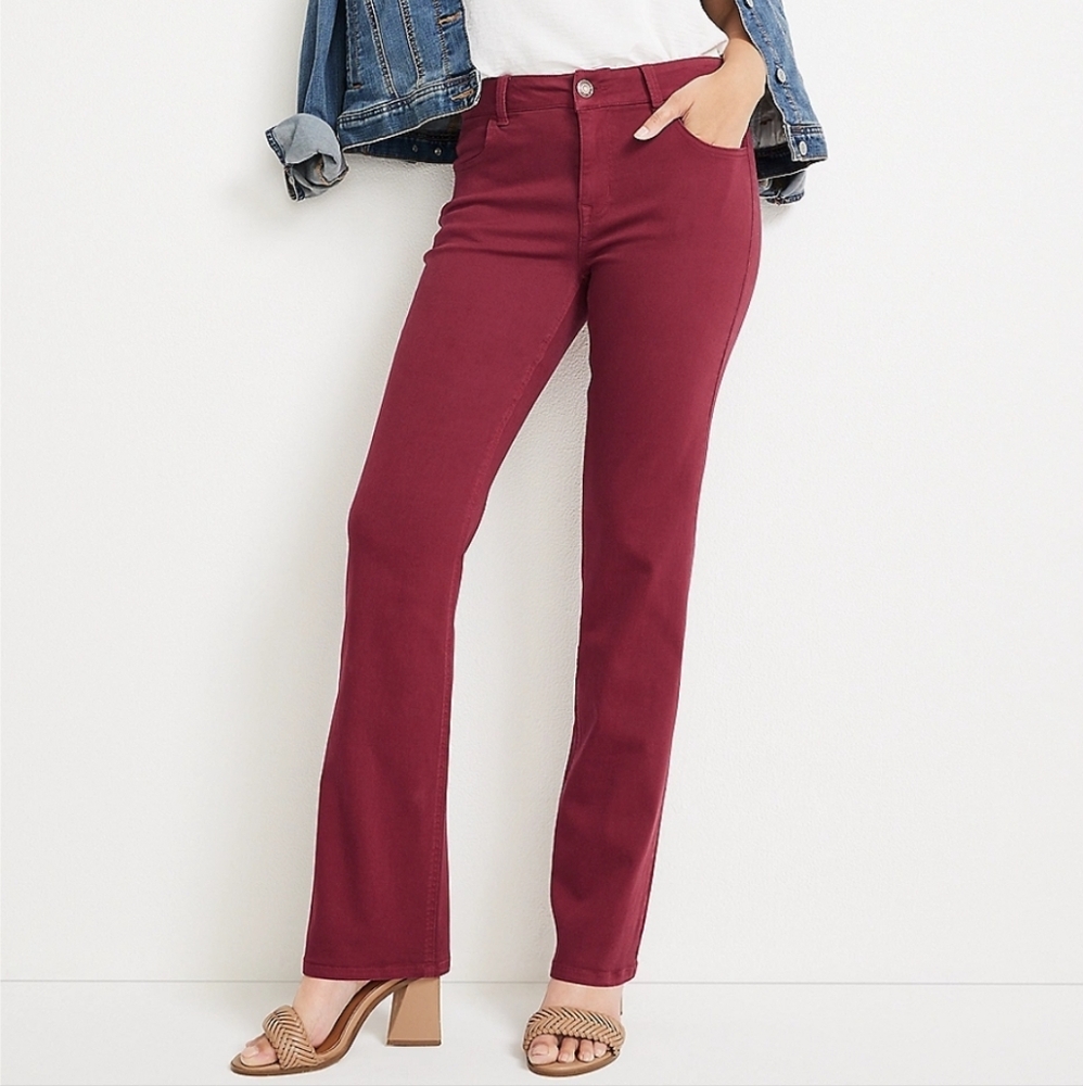 Maurices boot cut pants